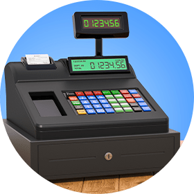 レジなどの店舗什器